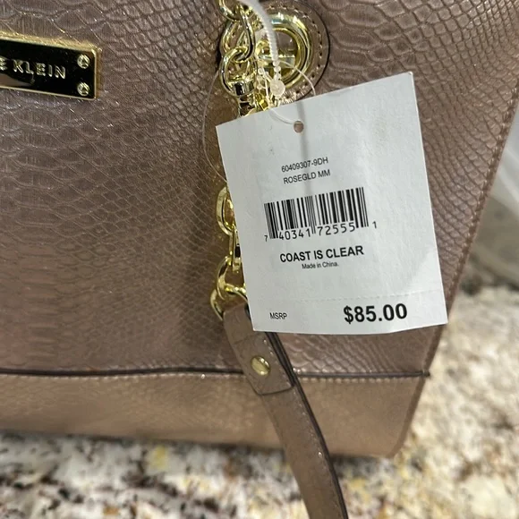 Anne Kline Rose Gold purse -New - Picture 3 of 5